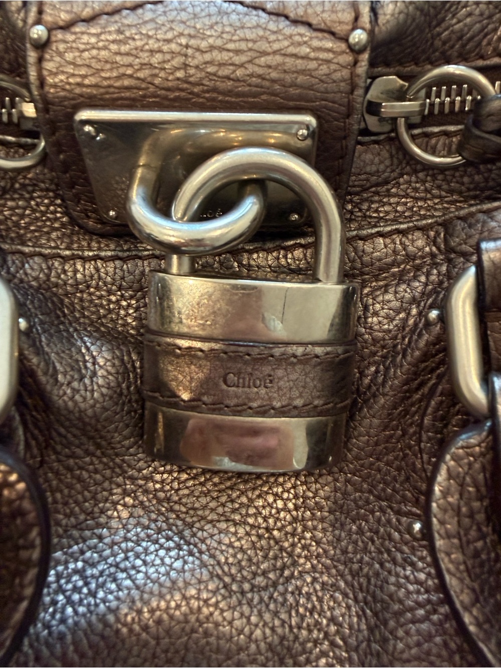 Metallic Chloe Paddington - Picture 2 of 12